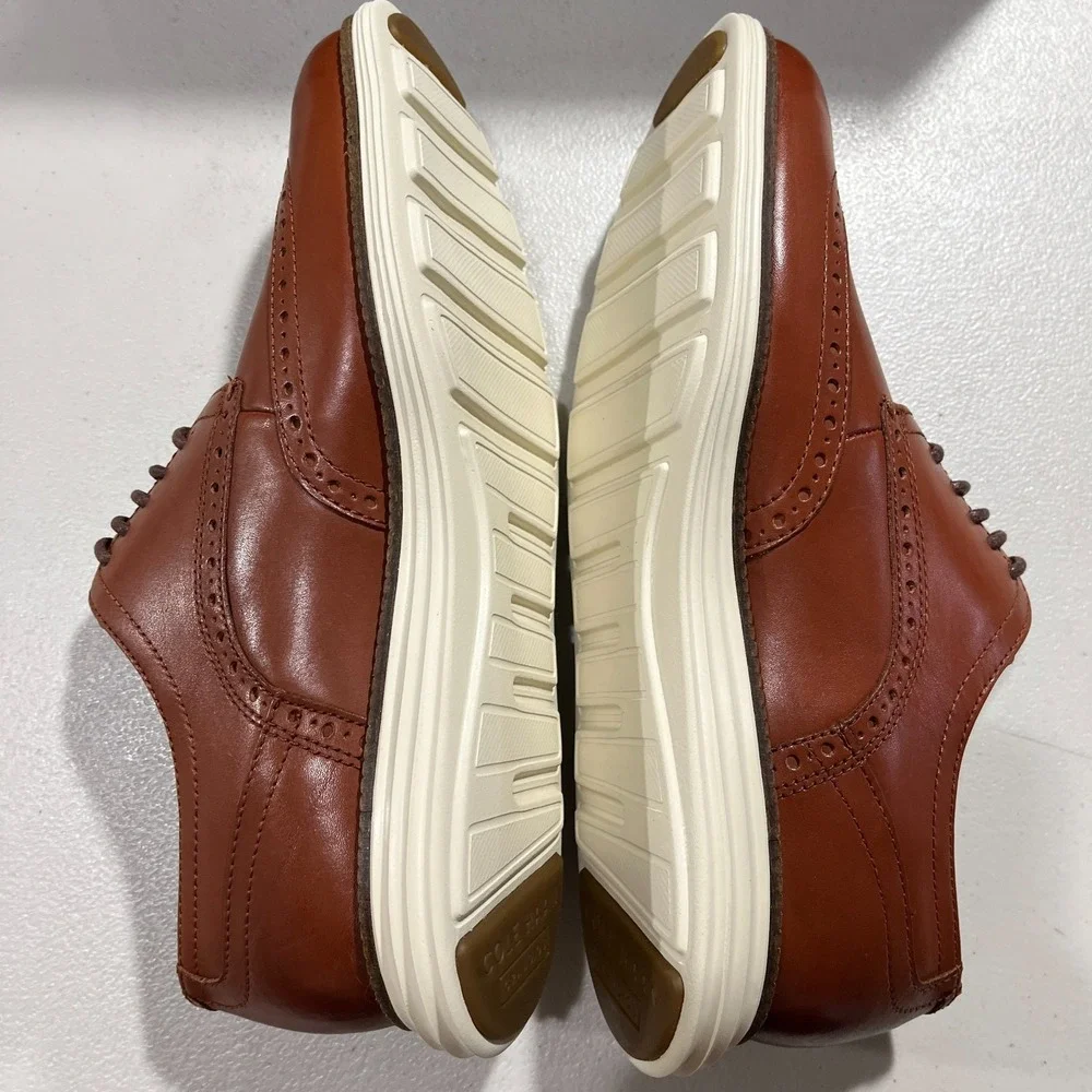 Cole Haan Original Grand Shortwing Oxford Leather Shoes C26471 Woodbury Men 9.5